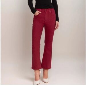 Johnny Was Candy Apple Red Marseille Baby Bootcut Jeans NWOT